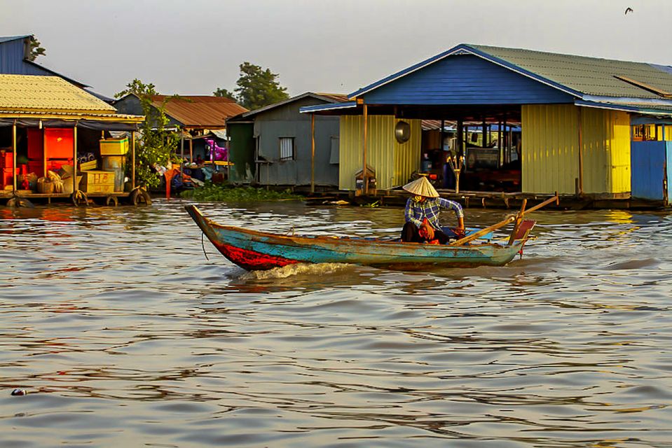 Sunset Tour Floating Village Kampong Phluk on the Tonle Sap - Activity Description