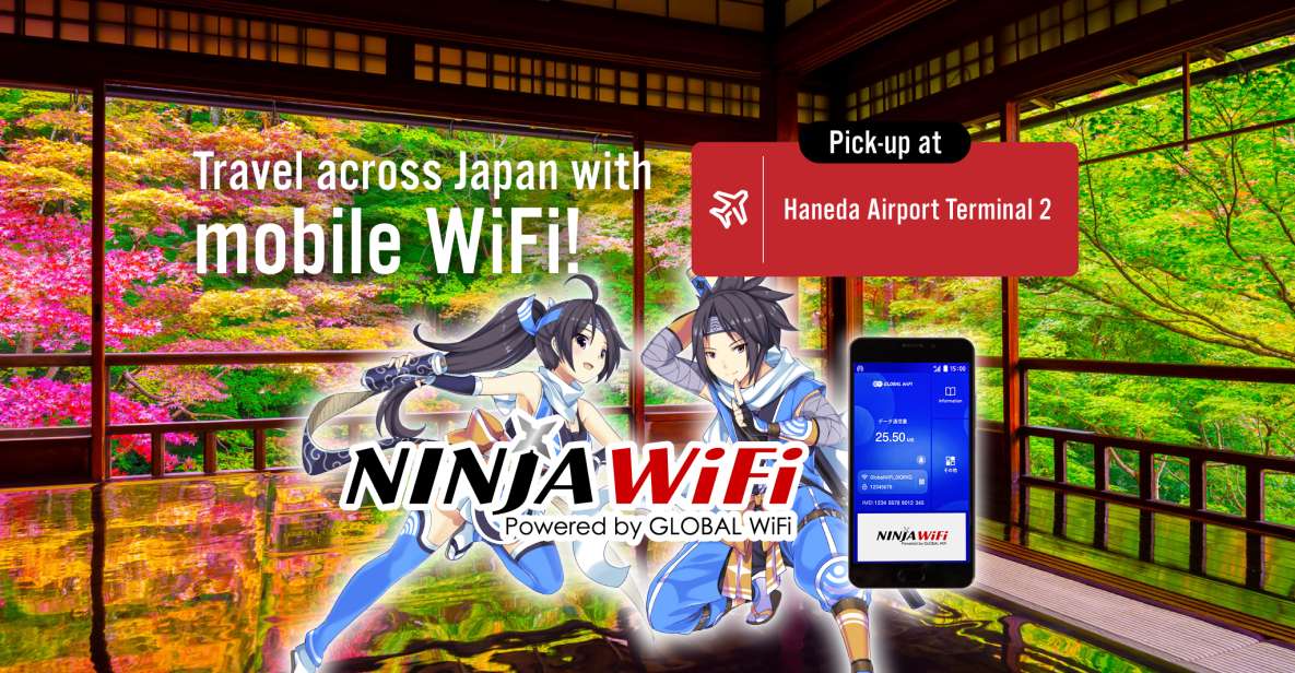 Tokyo: Haneda Airport Terminal 2 Mobile WiFi Rental - Reservation Information