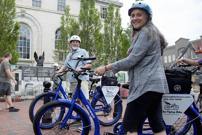Asheville Historic Downtown Guided Electric Bike Tour With Scenic Views - Sum Up