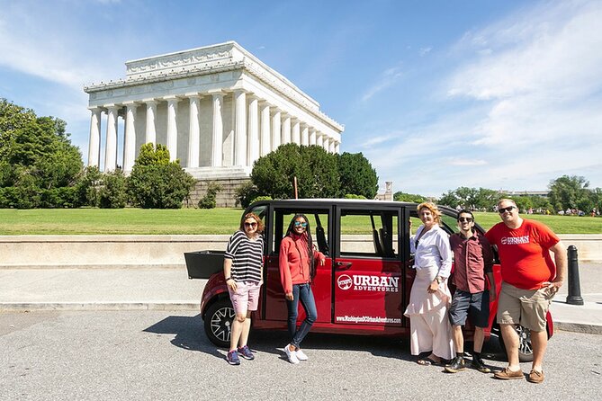 DC Monuments and Capitol Hill Tour by Electric Cart - Logistics and Comfort