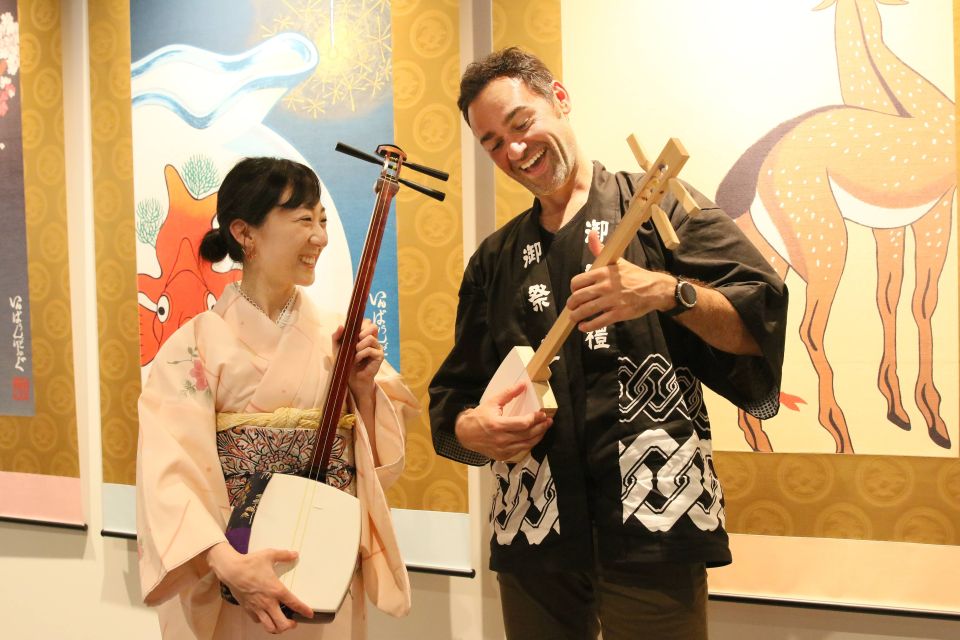 【Tokyo Shami】Let's Make a Mini Shamisen and Play It! - Activity Inclusions