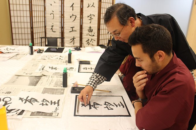 Japanese Calligraphy Experience - Receive Guidance From Expert Instructors