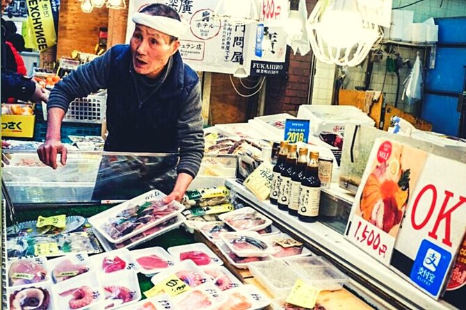 Kuromon Market Tour: All Inclusive 68 Dishes & 34 Samplings - Booking Information Highlights