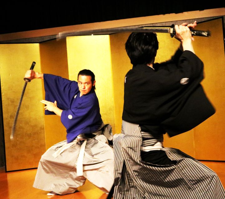 Kyoto: Samurai Kenbu Traditional Sword Dancing Show - Payment and Gift Options