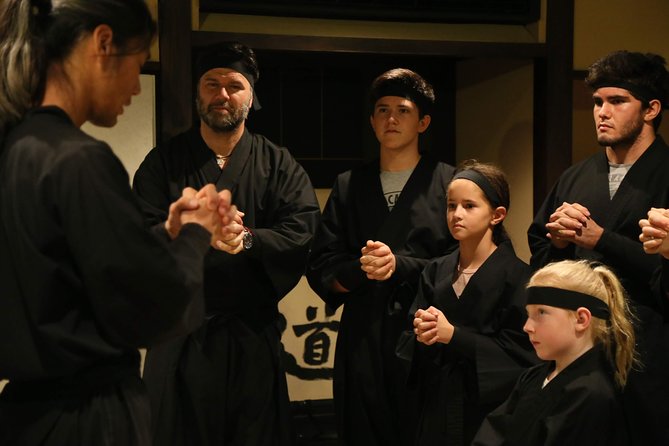 Ninja Hands-on 2-hour Lesson in English at Kyoto - Elementary Level - Booking Information