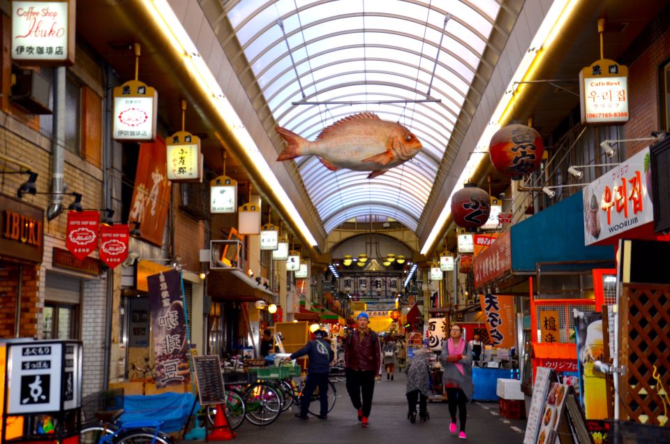 Osaka: Kuromon Market Food Tour With Tastings - Full Tour Description