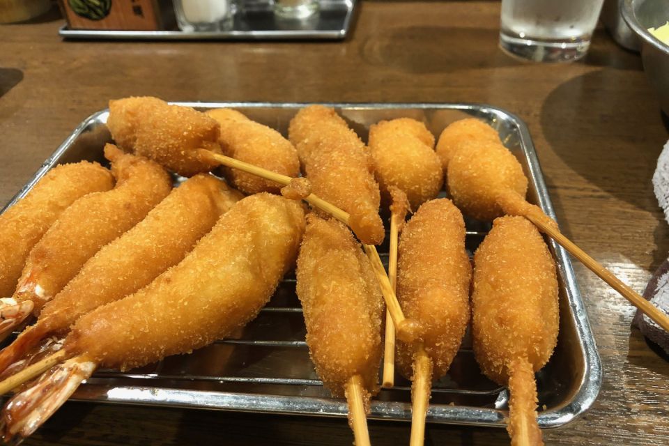 Osaka Shinsekai Street Food Tour - Evening - Important Information