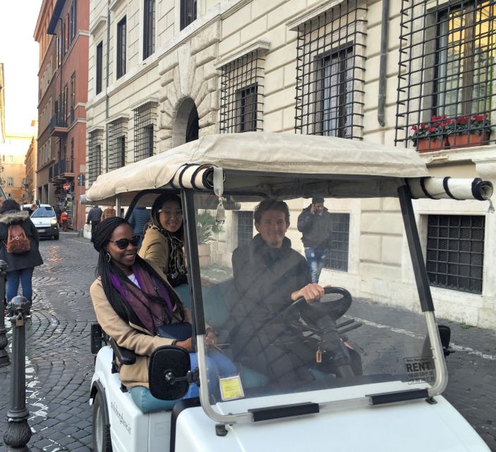 Rome Golf Cart Exclusive Private Tour - Additional Information
