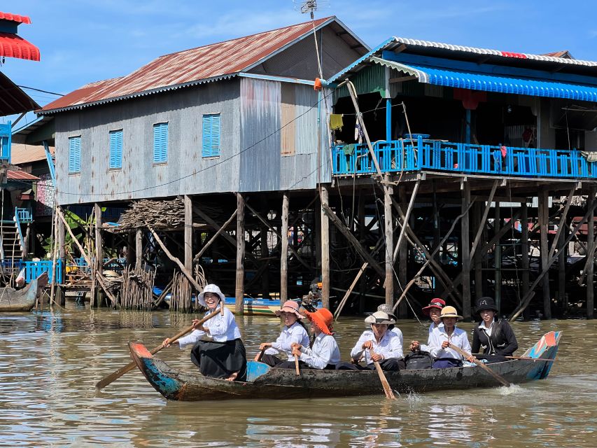 Siem Reap: Tonle Sap Sunset Boat Cruise With Transfers - Unique Experience (Dry Season)