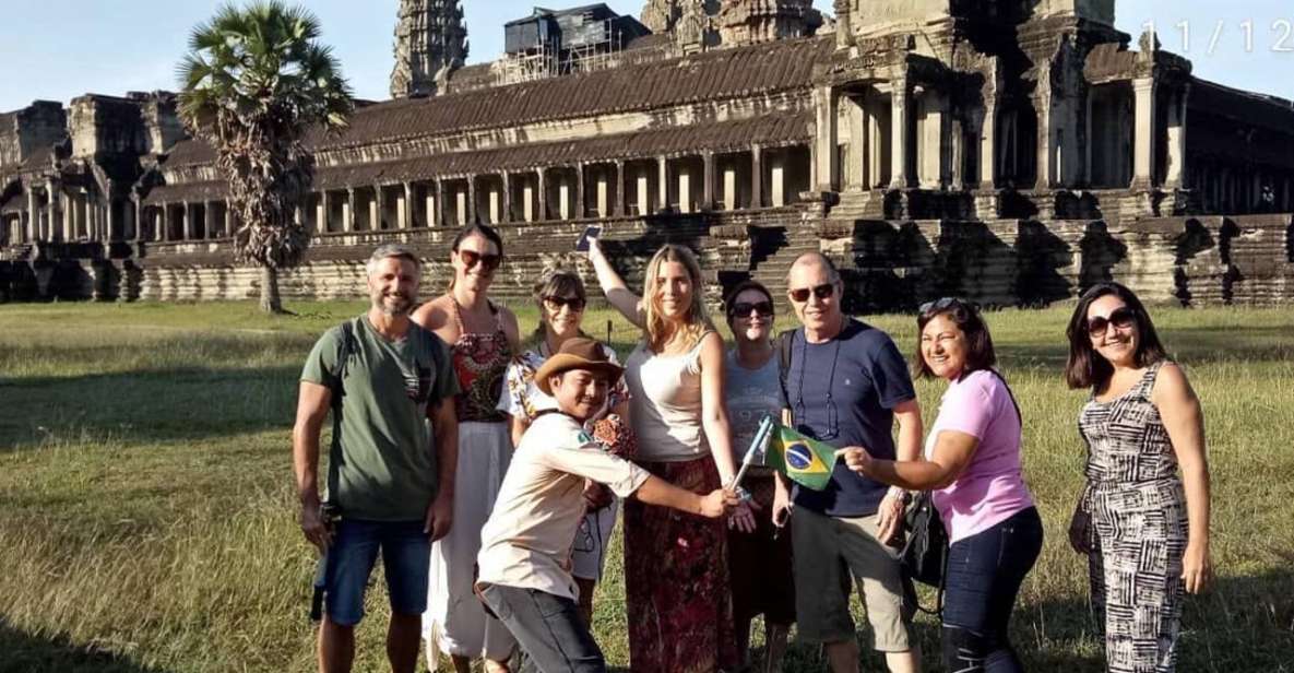 Siem Reap: Visit Angkor With a Guide Who Speaks Portuguese - Entrance Fee and Dress Code Information