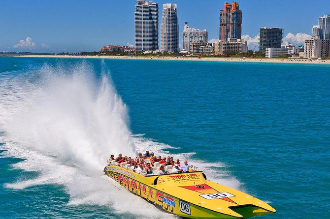 Speedboat Sightseeing Tour of Miami - Cancellation Policy
