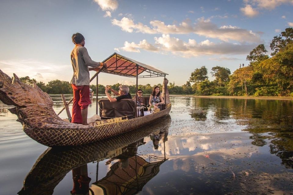 Angkor Bike Tour & Gondola Sunset Boat W/ Drinks & Snack - Cultural Experience