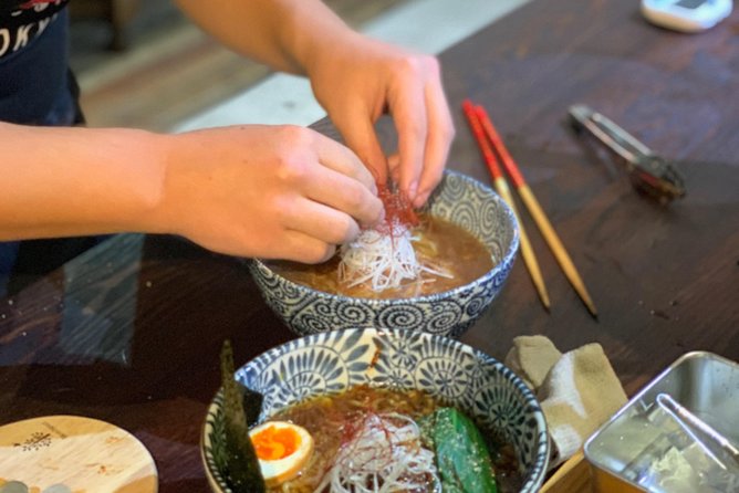 Asakusa Classic Ramen & Crispy Gyoza Cooking Class - Equipment and Ingredients