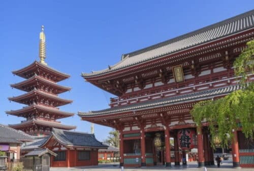 Asakusa : Sensoji Temple and Sake Brewery Tour - Souvenir Shopping and Local Delicacies