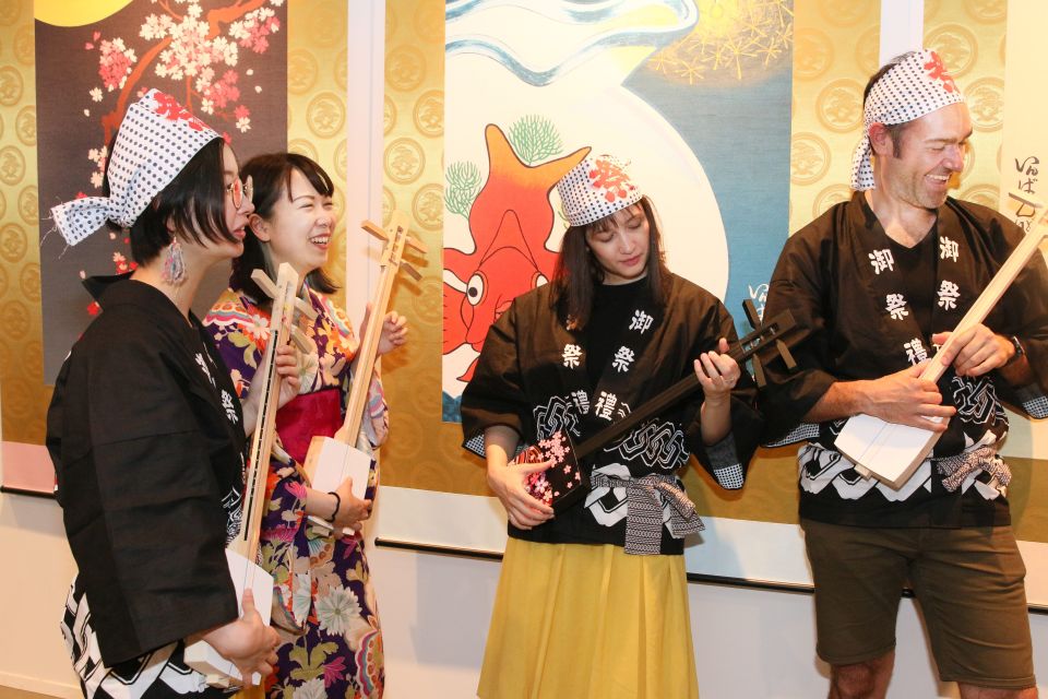 【Tokyo Shami】Let's Make a Mini Shamisen and Play It! - Booking and Pricing Information