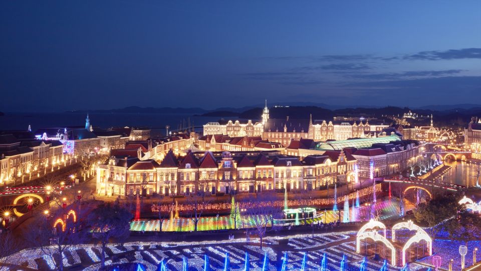 From Fukuoka: Huis Ten Bosch Park Entry Ticket and Transfers - Additional Information