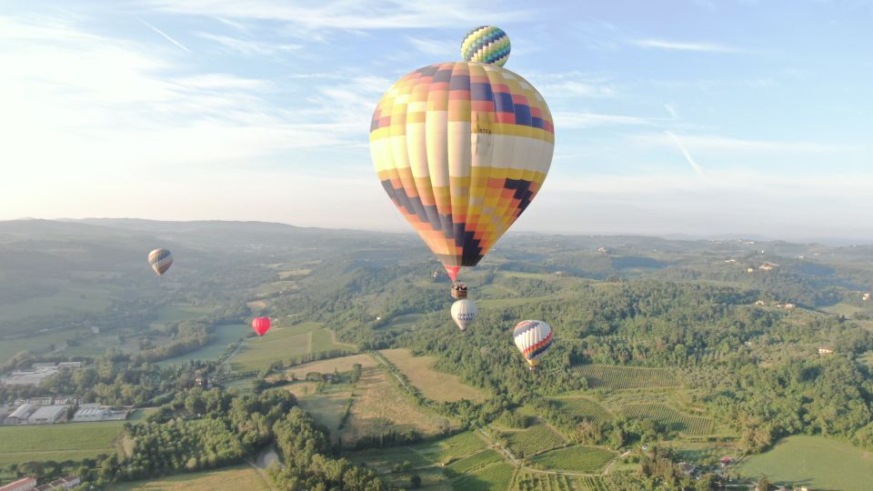 1-Hour Hot Air Balloon Flight Over Tuscany From Lucca - Departure Details