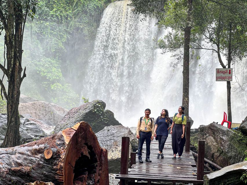 2-Day Guided Trip to Angkor Wat & Kulen Mountain With Picnic - Day 2: Visit Waterfalls & Buddha