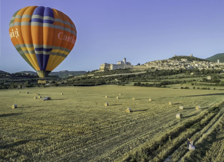 Assisi: Hot Air Balloon Ride With Breakfast & Wine Tasting - Directions