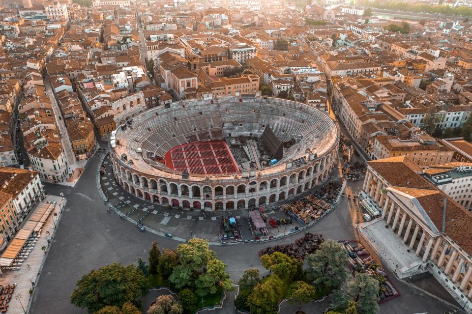 From Milan: Verona City of Love and Arena Opera Ticket - Location: Verona and Venue Information
