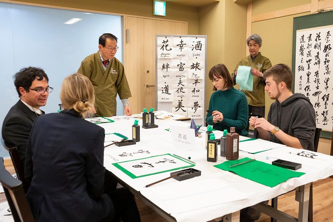 Japanese Calligraphy Experience - Take Home Your Masterpiece