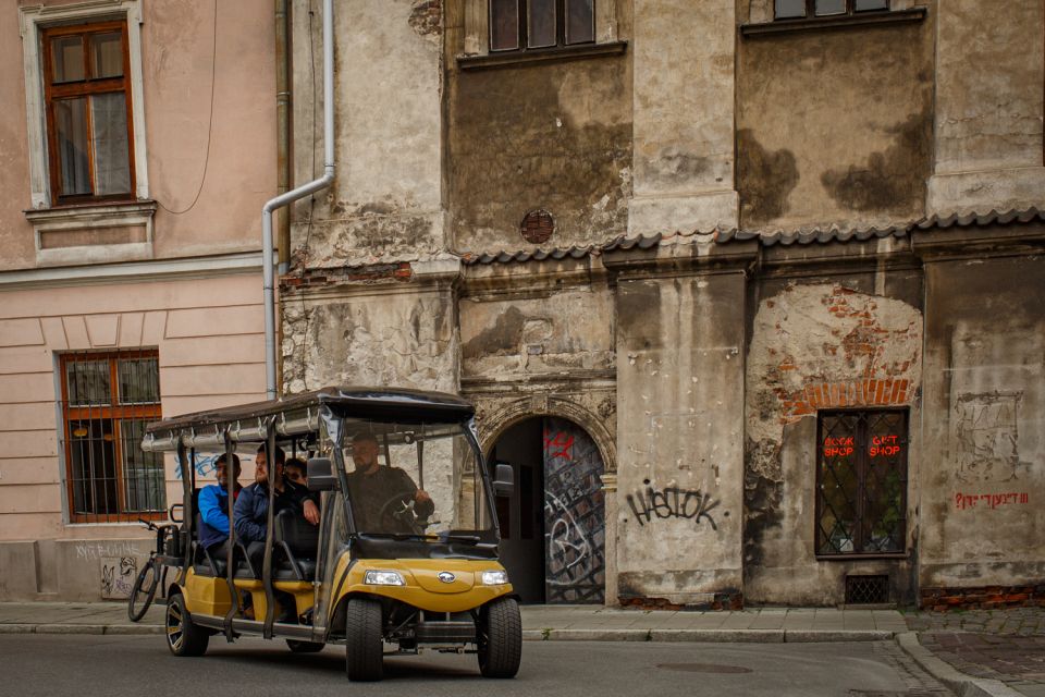 Krakow: City Sightseeing Tour by Eco Golf Cart - Common questions
