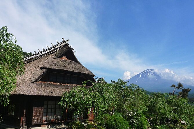 Mt Fuji Japanese Crafts Village and Lakeside Bike Tour - Summary