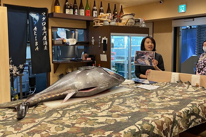 Tuna Cutting Show in Tokyo & Unlimited Sushi & Sake - Common questions