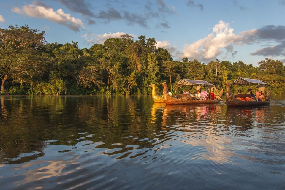 Angkor Bike Tour & Gondola Sunset Boat W/ Drinks & Snack - Common questions