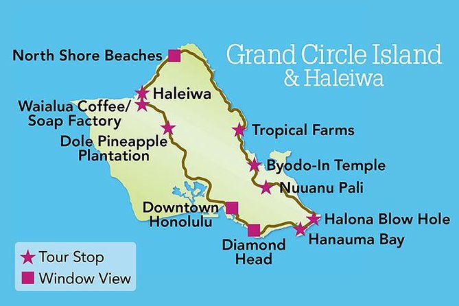Grand Circle Island and Haleiwa 9 Hour Tour - Tour Highlights