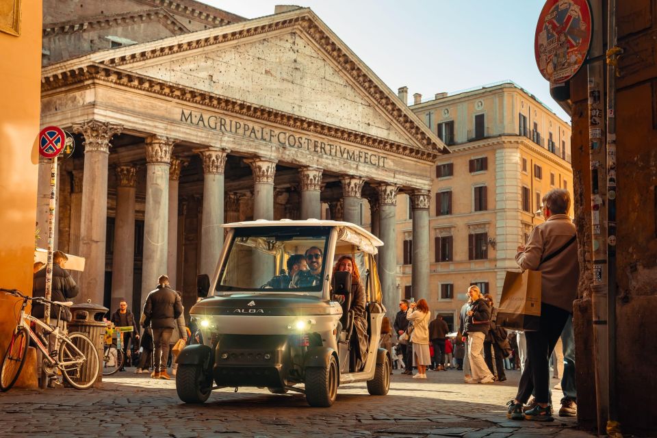 Rome: City Sightseeing Tour by Golf Cart - Additional Recommendations