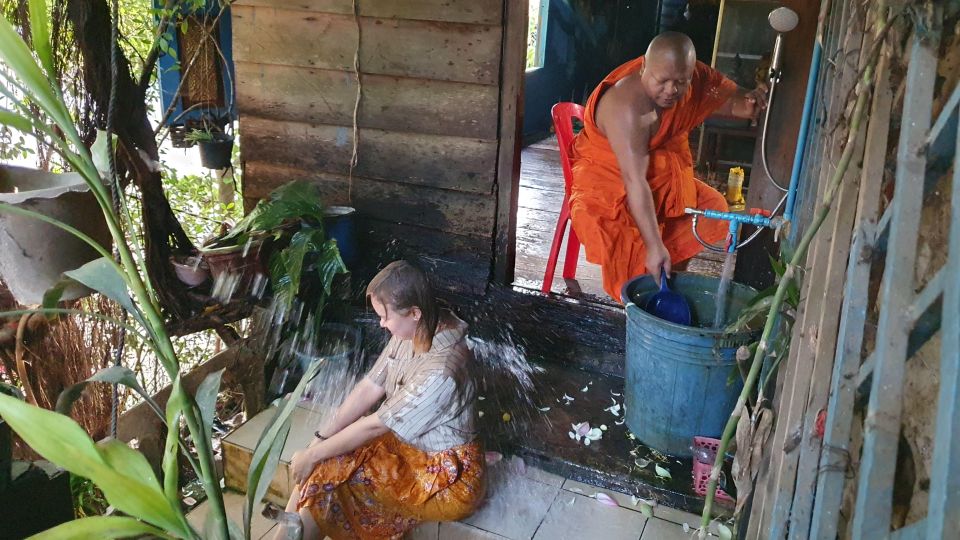 Siem Reap Cambodian Buddhist Water Blessing and Local Market - Last Words