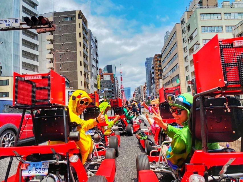Tokyo: Guided Street Go-Karting Tour in Tokyo Bay - Common questions