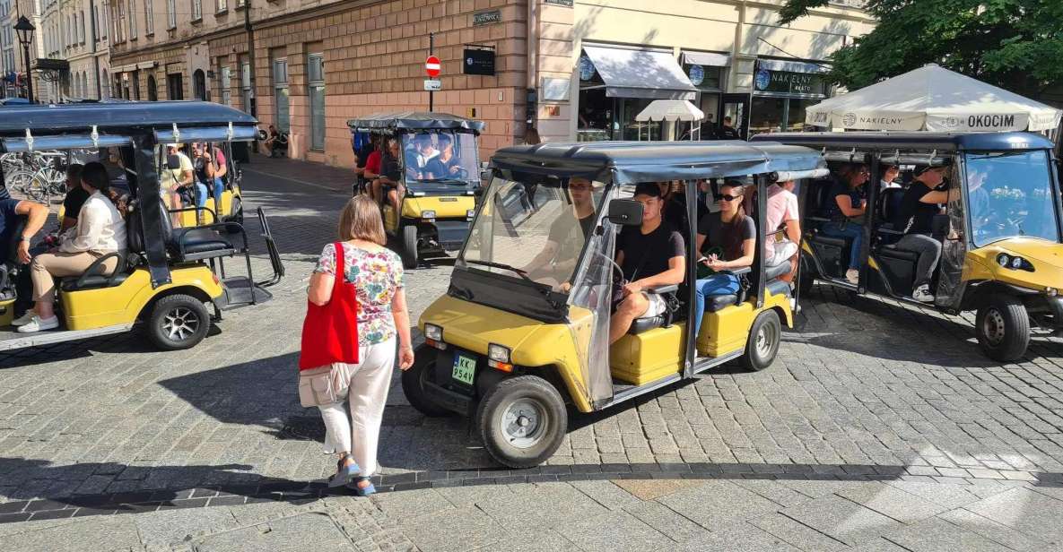 Private Krakow Old Town Golf Cart Tour With Audio-Guide - Common questions