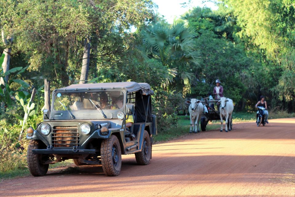 Siem Reap: Private Villages Jeep, Bike, & Boat Tour W/ Lunch - Common questions