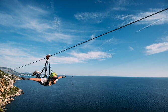 900-Meter Ziplining in Dubrovnik - Just The Basics