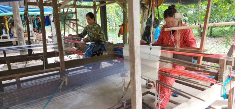 Alternative Tour to Silk Farm, SilverSmith Village and Udong