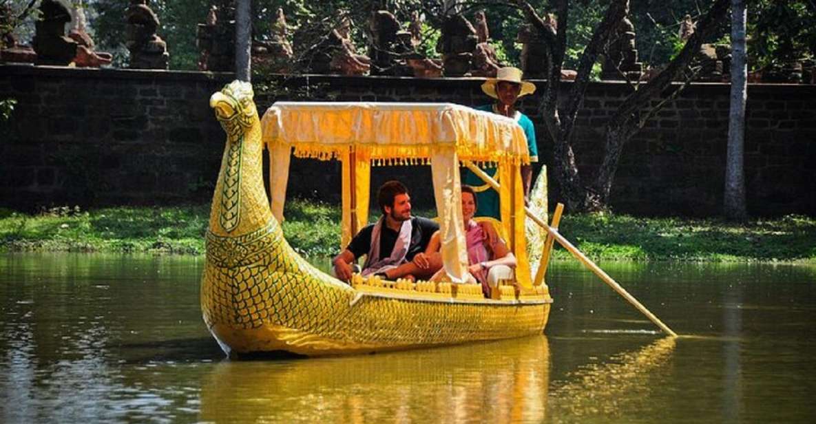 Angkor Bike Tour & Gondola Sunset Boat W/ Drinks & Snack - Just The Basics