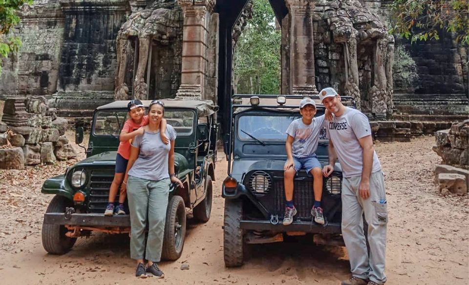 Angkor Wat: Guided Jeep Tour Inclusive Lunch at Local House - Just The Basics