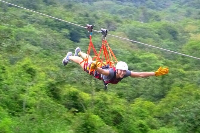 Arenal Full Day Adventure:Canopy Tour, Superman, Tarzan Swing, Canyoning Rafting - Just The Basics