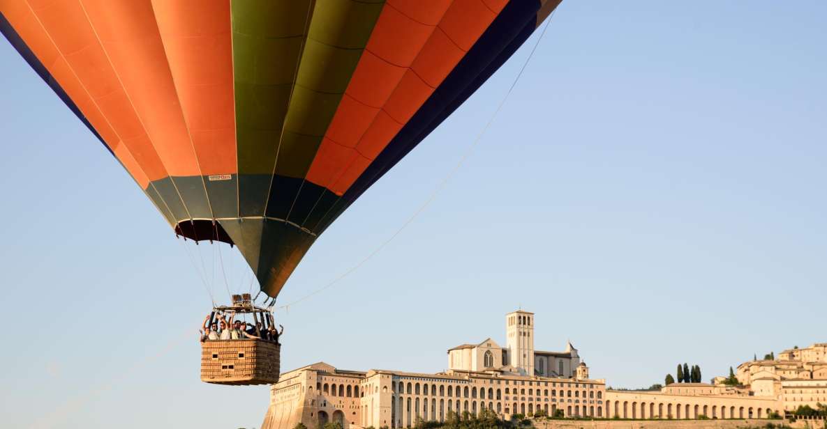 Assisi: Hot Air Balloon Ride With Breakfast & Wine Tasting - Just The Basics