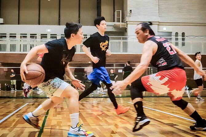Basketball in Osaka With Local Players! - Key Points