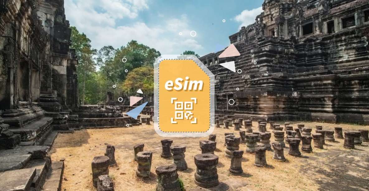 Cambodia: Esim Mobile Data Plan - Just The Basics