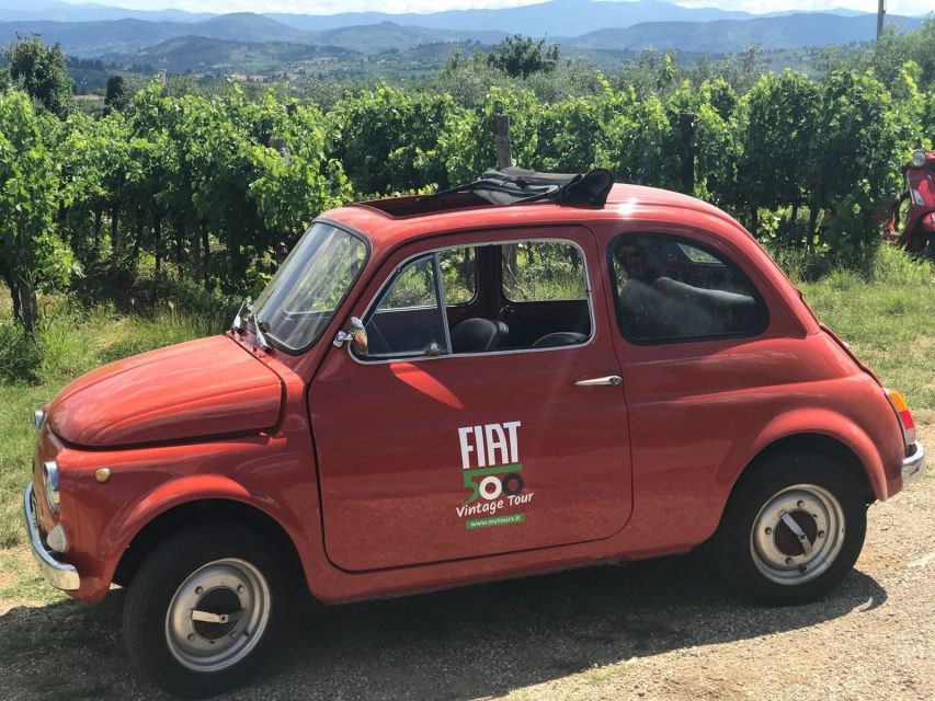 Chianti Countryside Full-Day Tour by Vintage Fiat 500 - Just The Basics