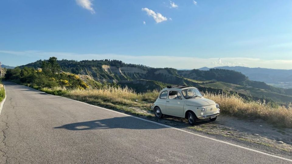 Fiat 500 Guided Tour on the Hills of Bologna - Just The Basics