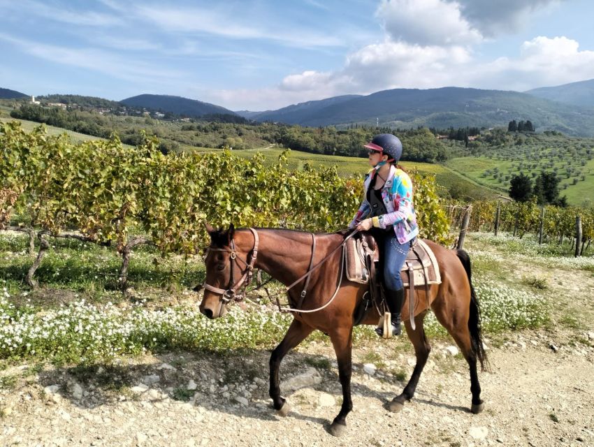 From Florence: Horse Ride and Wine Tour at Estate With Lunch - Just The Basics