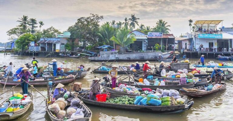 From HCM: 3-Days Mekong, Floating Market & City Tour by Jeep