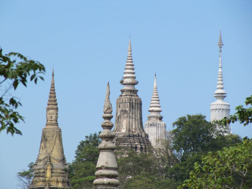 From Phnom Penh: Oudong Stupas & Silver Smith Village - Just The Basics