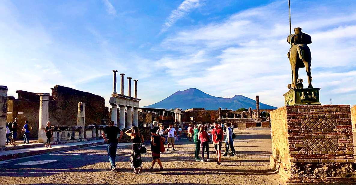 From Positano: Pompeii and Vesuvius Guided Tour - Just The Basics