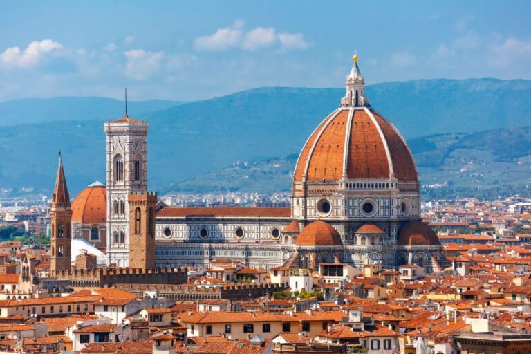 From Rome: Florence and Pisa Day Tour With Accademia Ticket